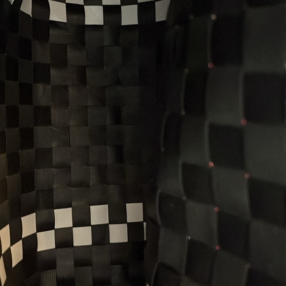 Kate Spade Woven Black And White Tote Bag NWOT - Picture 6 of 6